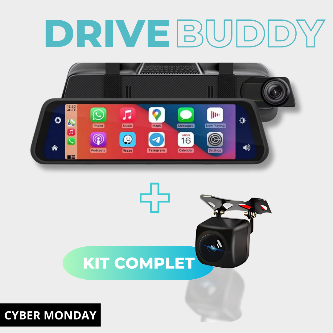 Rétroviseur CarPlay - Drive Buddy™
